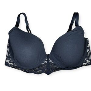 Natori Black Lace Detail Bra